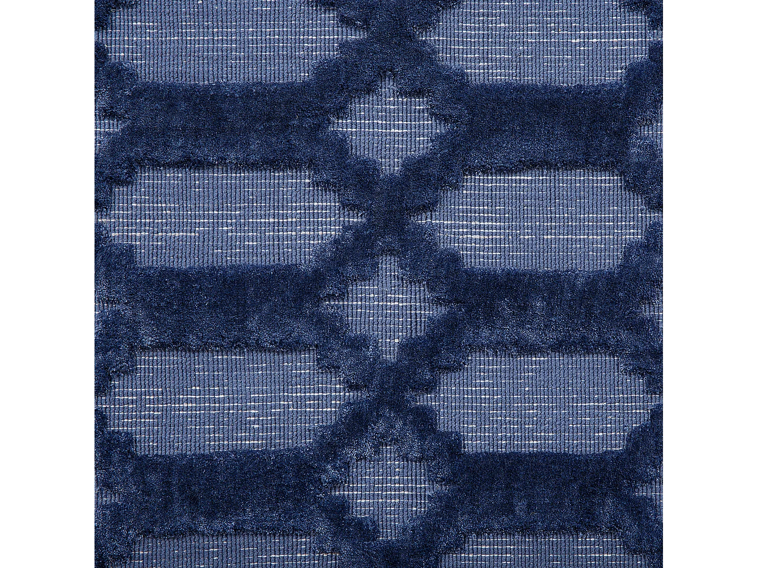 Vloerkleed viscose marineblauw 160 x 230 cm CIZRE