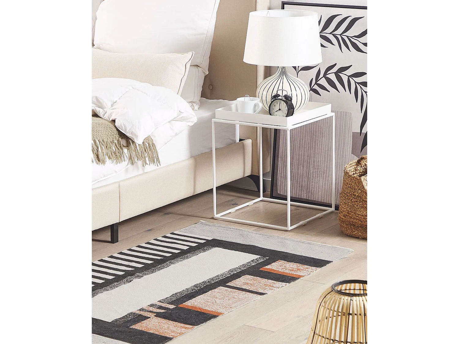 Tapis KAKINADA Multicolore 80 x 150 cm Coton