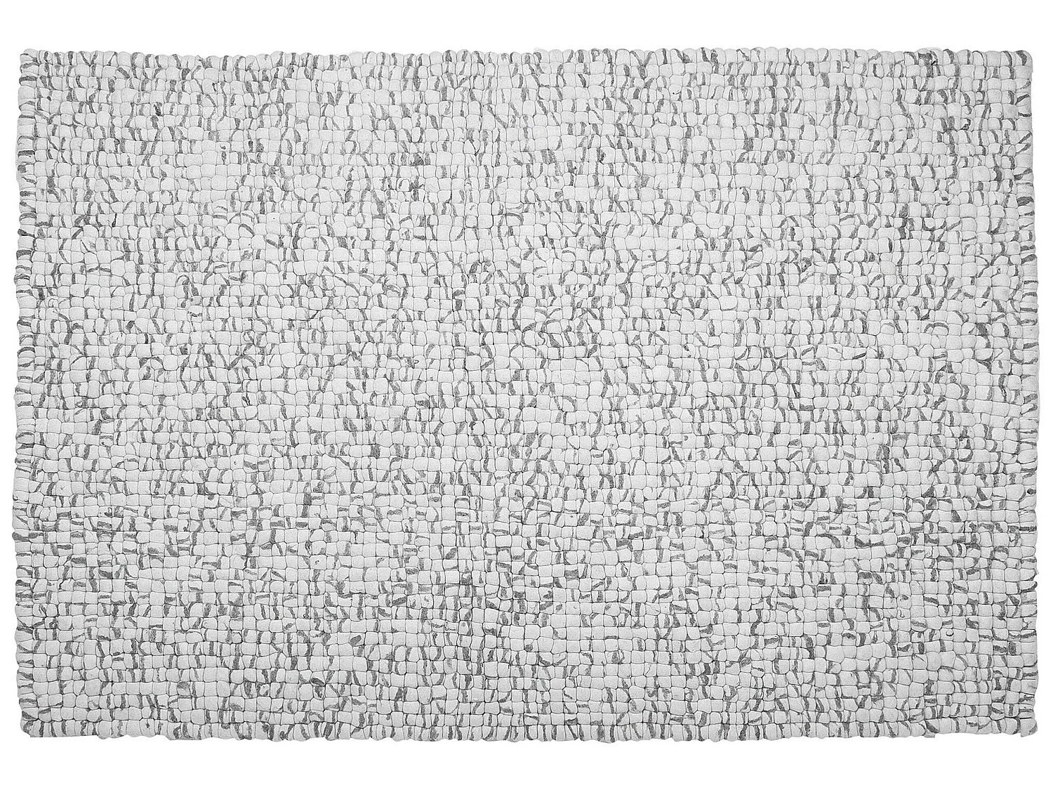 Tapis en laine gris clair 160 x 230 cm AMDO