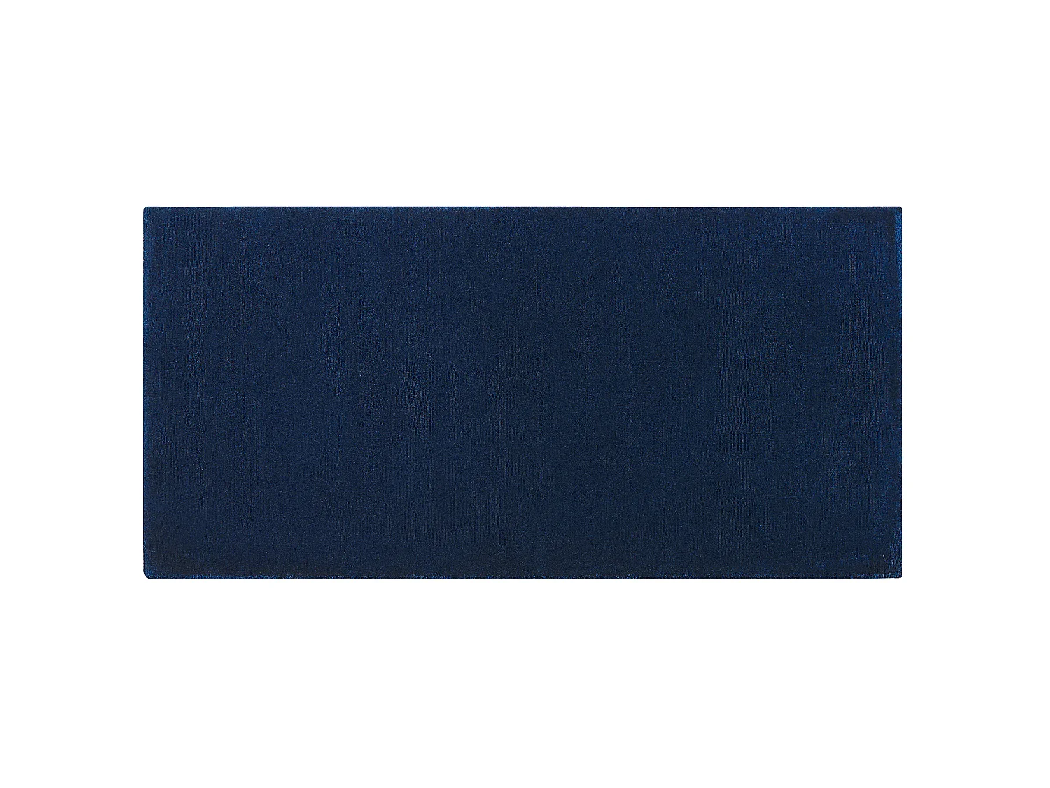 Vloerkleed viscose marineblauw 80 x 150 cm GESI II