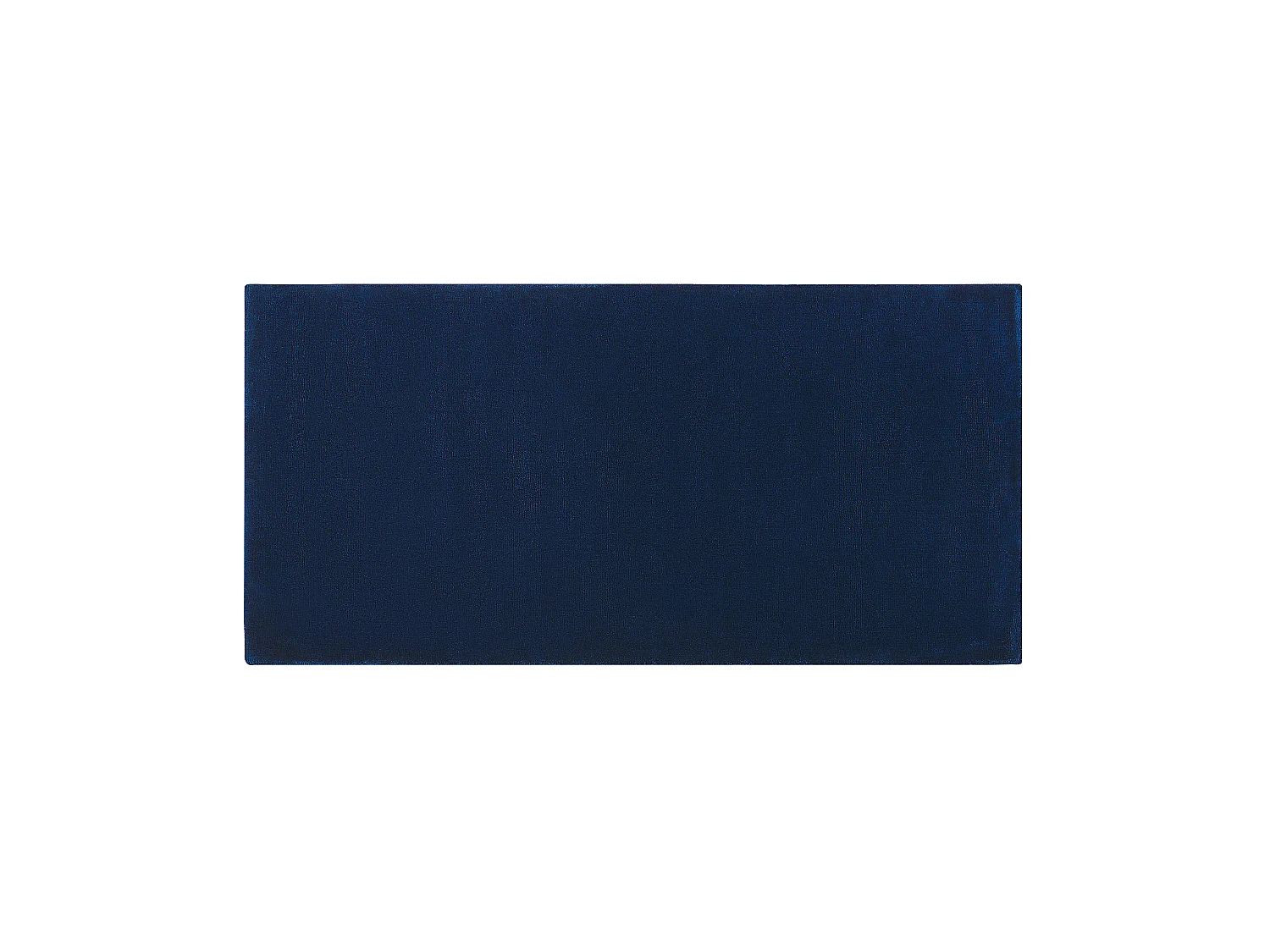 Tapis en viscose bleu marine 80 x 150 cm GESI II