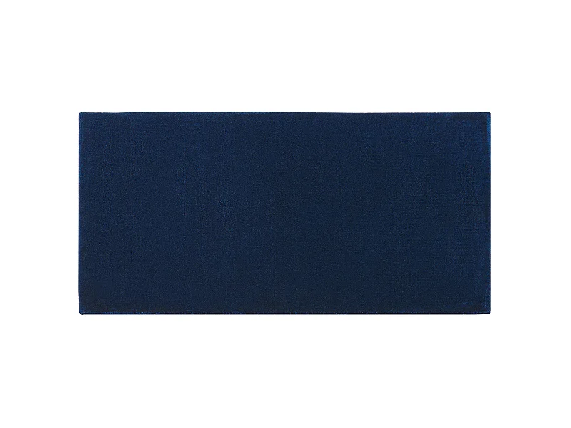 Tapis GESI II Bleu marine 80 x 150 cm Soie artificielle