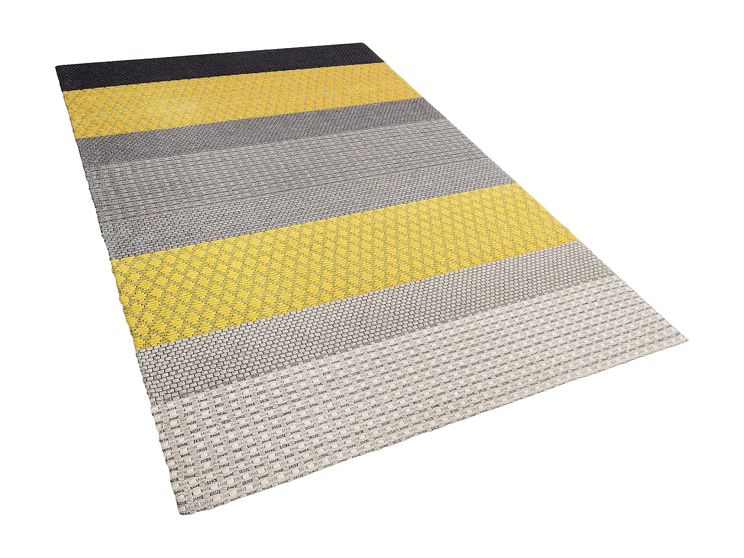 Tapis AKKAYA Jaune 140 x 200 cm Laine