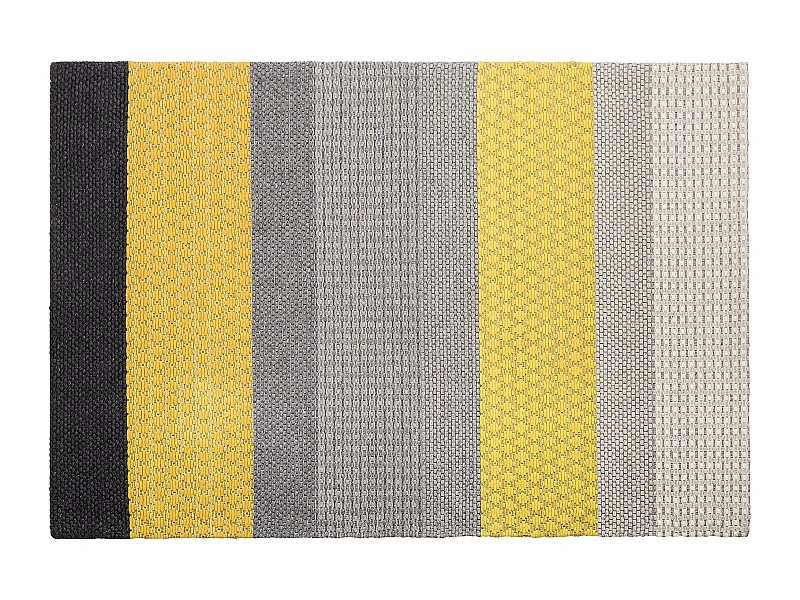 Tapis AKKAYA Jaune 140 x 200 cm Laine