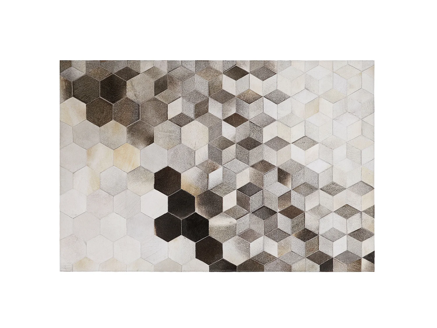 Alfombra SASON 160 x 230 cm Piel Beige