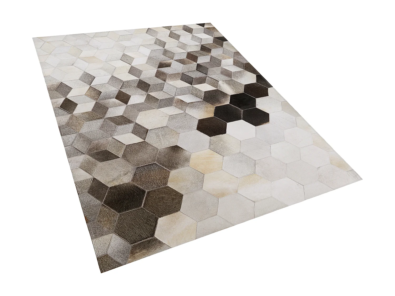 Tapis SASON Beige 160 x 230 cm Cuir