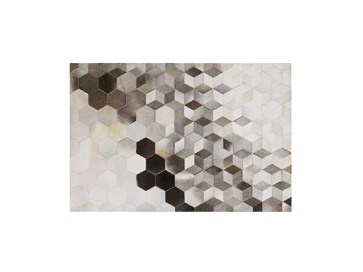 Tapis SASON 160 x 230 cm Cuir Beige