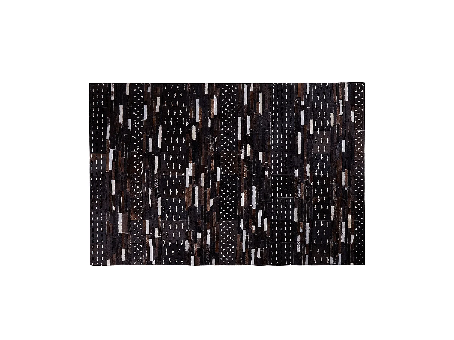 Tapis AKSEKI 140 x 200 cm Cuir Marron foncé
