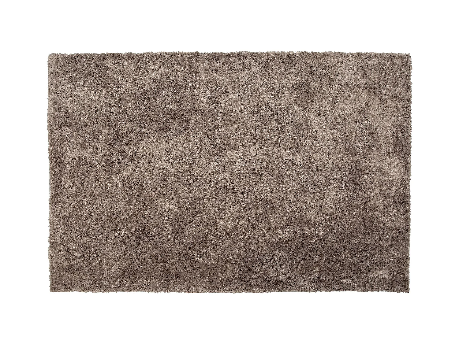 Vloerkleed polyester lichtbruin 140 x 200 cm EVREN