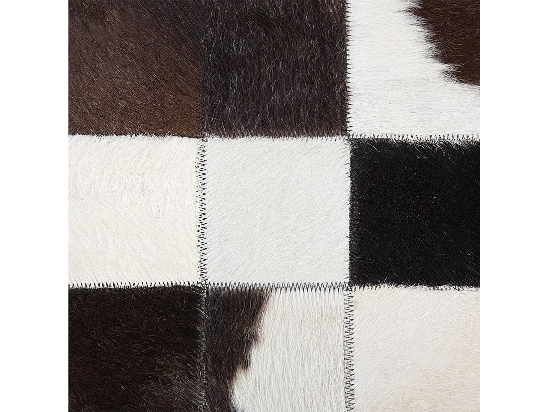 Vloerkleed BERGAMA ø 140 cm Leer Bruin