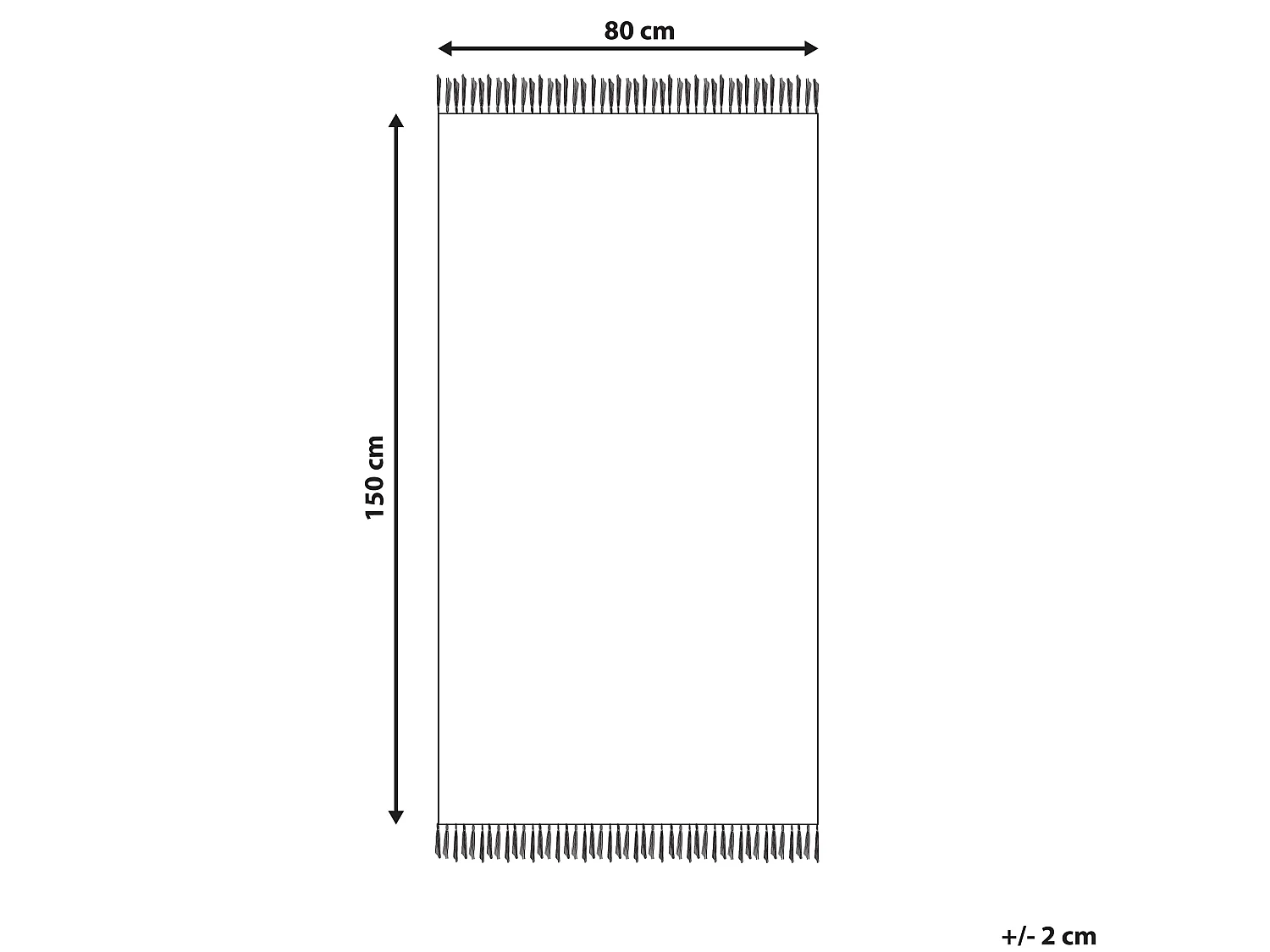 Tapis Multicolore 80 x 150 cm ARMUTALAN