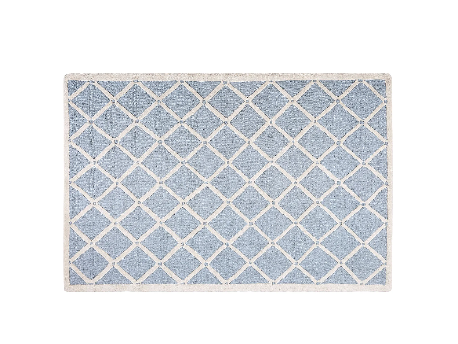 Tapis bleu clair 160 x 230 cm DALI