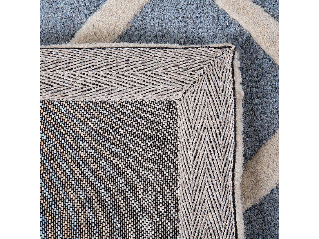 Tapis bleu clair 160 x 230 cm DALI