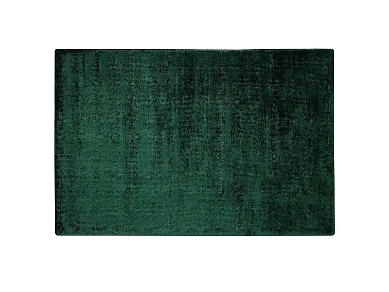 Tapis GESI II Vert foncé 140 x 200 cm Soie artificielle
