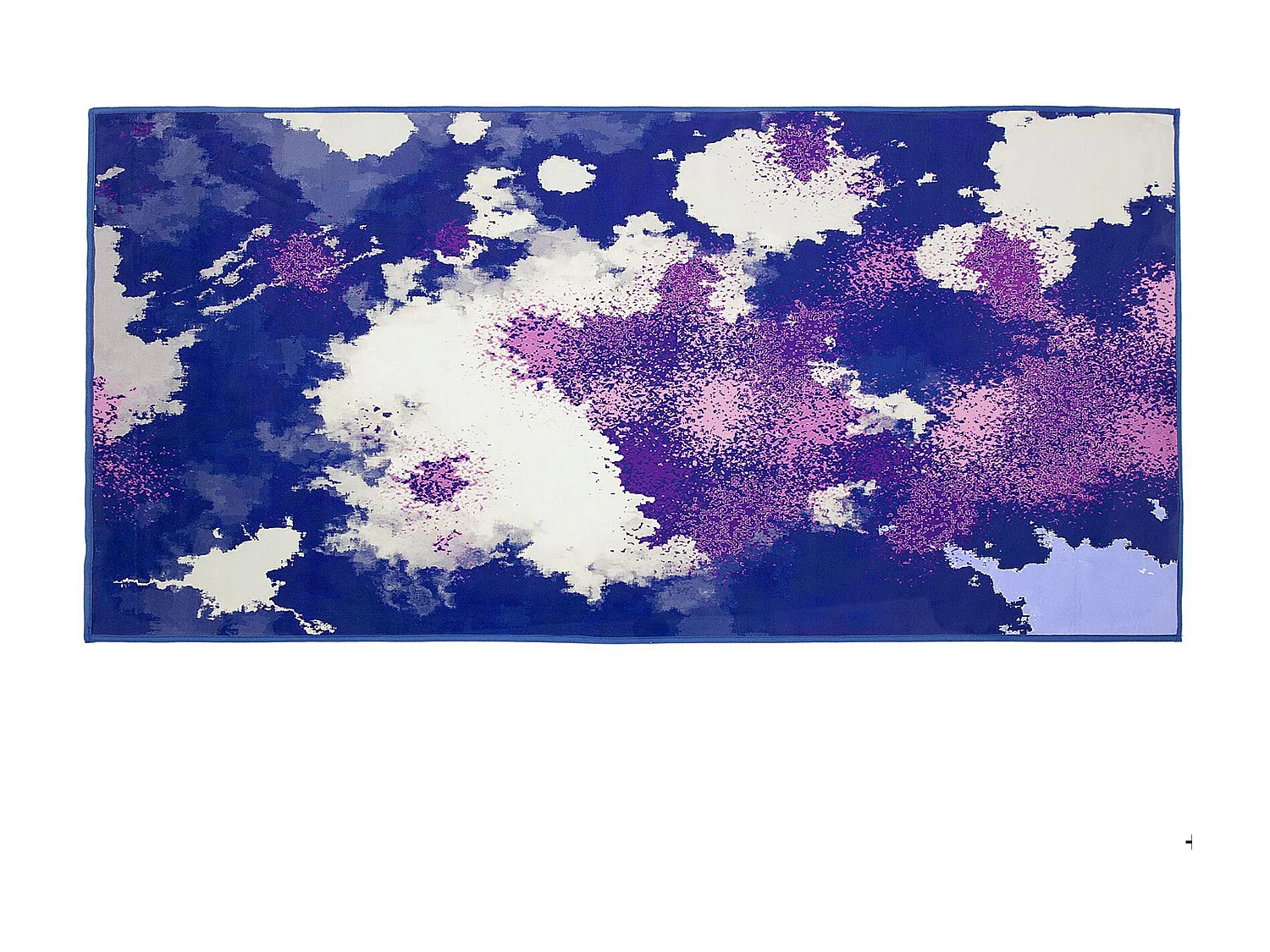 Teppich bunt 80 x 150 cm Kurzflor KADIRLI