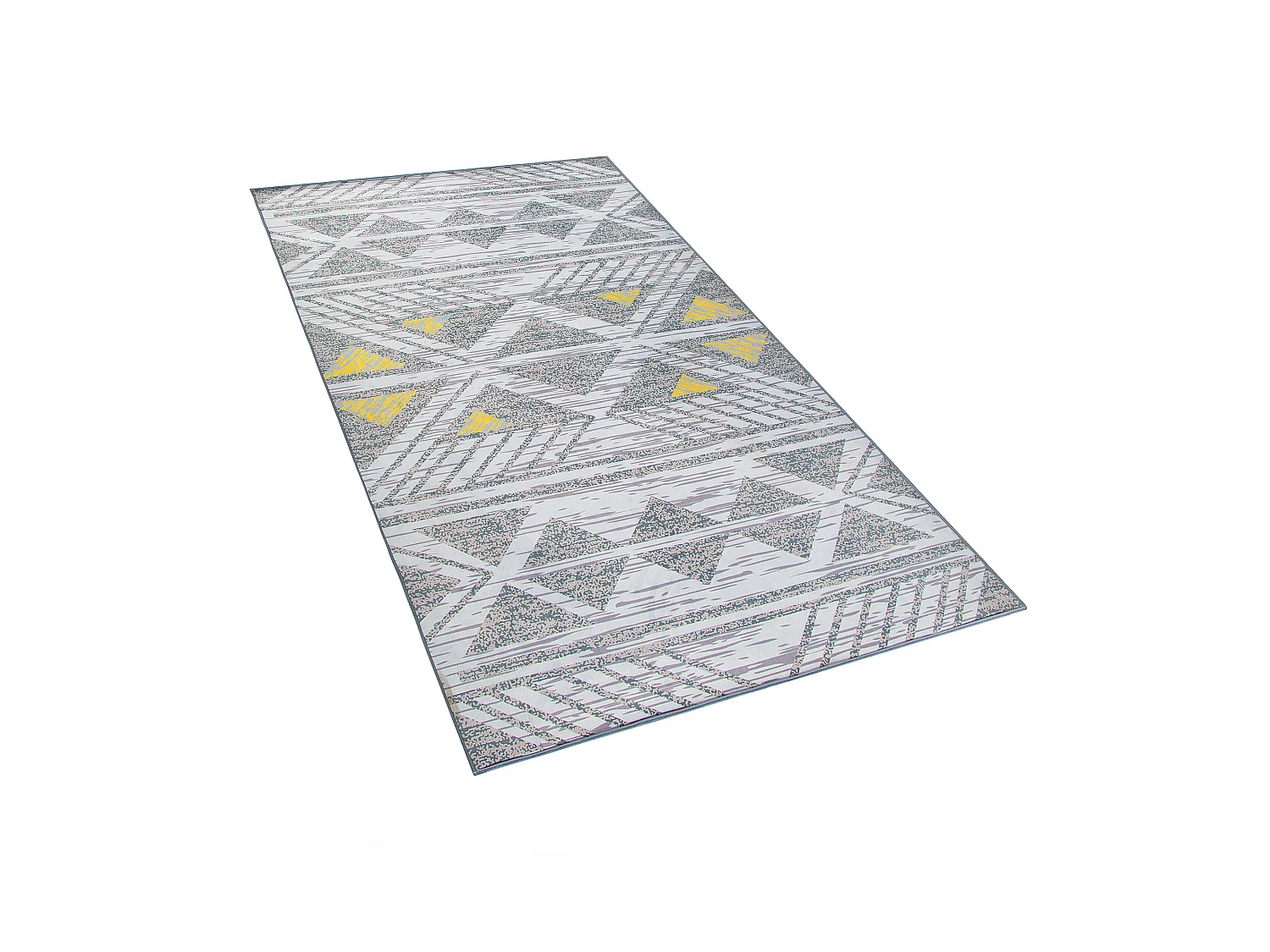 Tapis KARGI Gris 80 x 150 cm