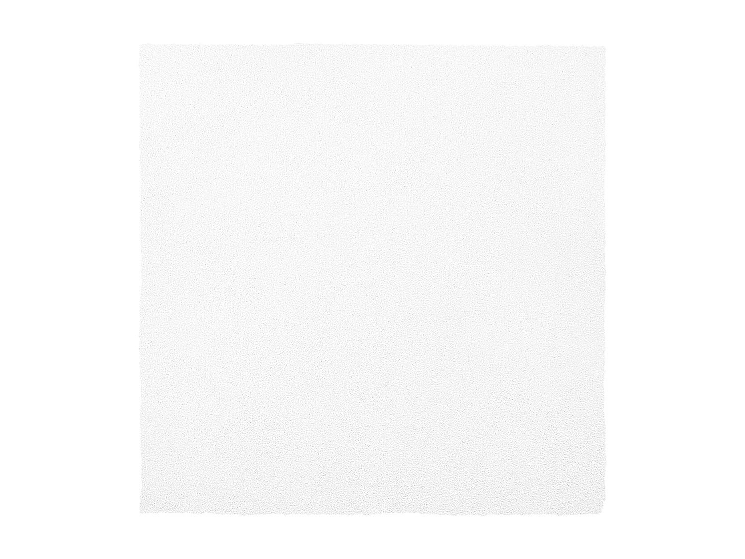 Tappeto shaggy bianco 200 x 200 cm DEMRE