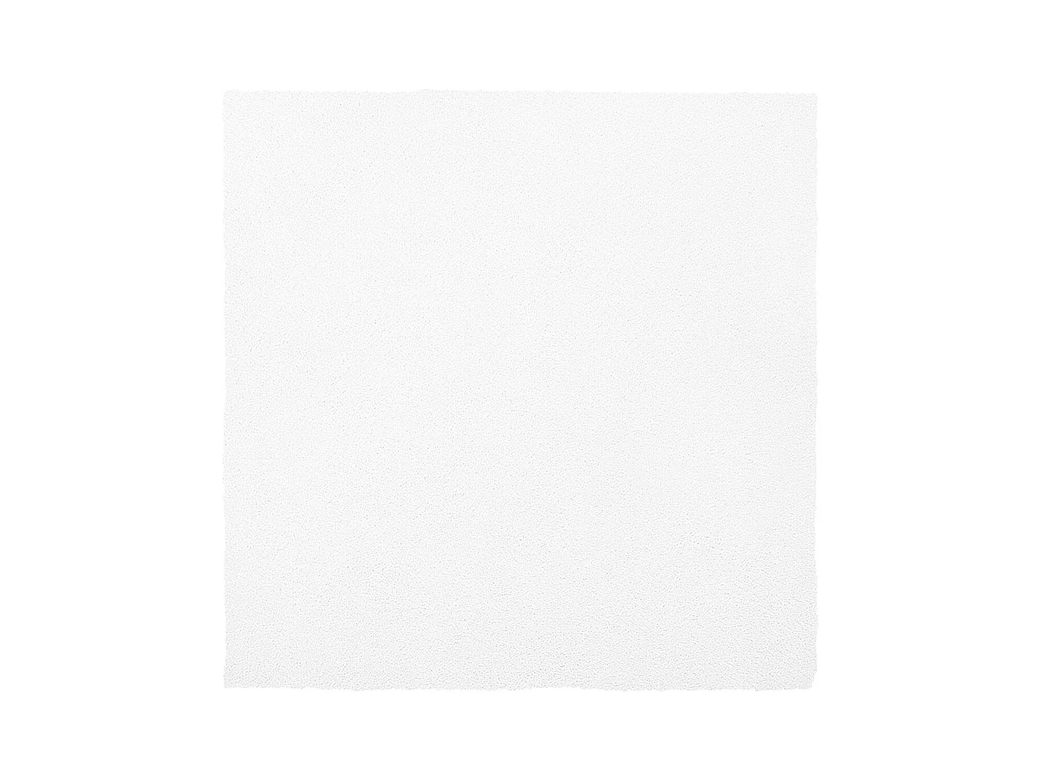 Tapis à poils longs DEMRE Blanc 200 x 200 cm