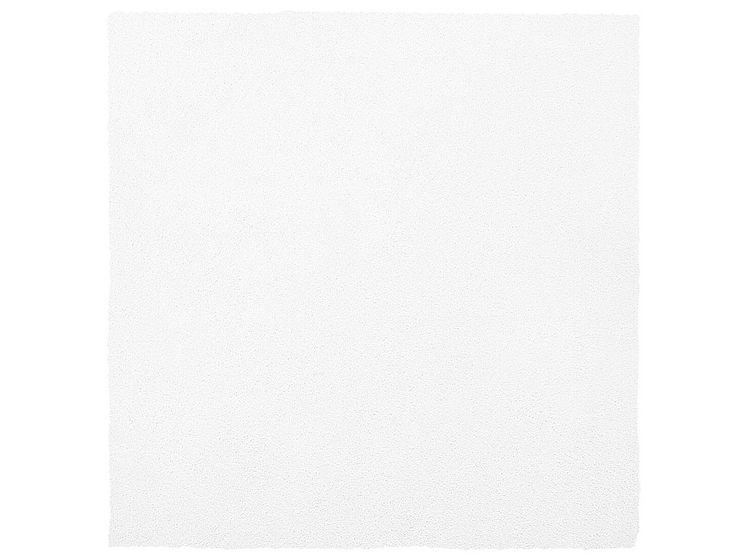 Vloerkleed polyester wit 200 x 200 cm DEMRE