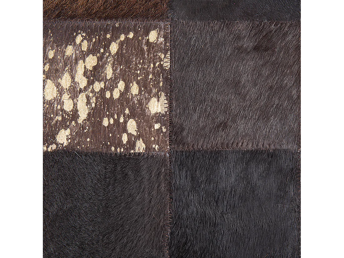 Tapis BANDIRMA 140 x 200 cm Cuir Marron