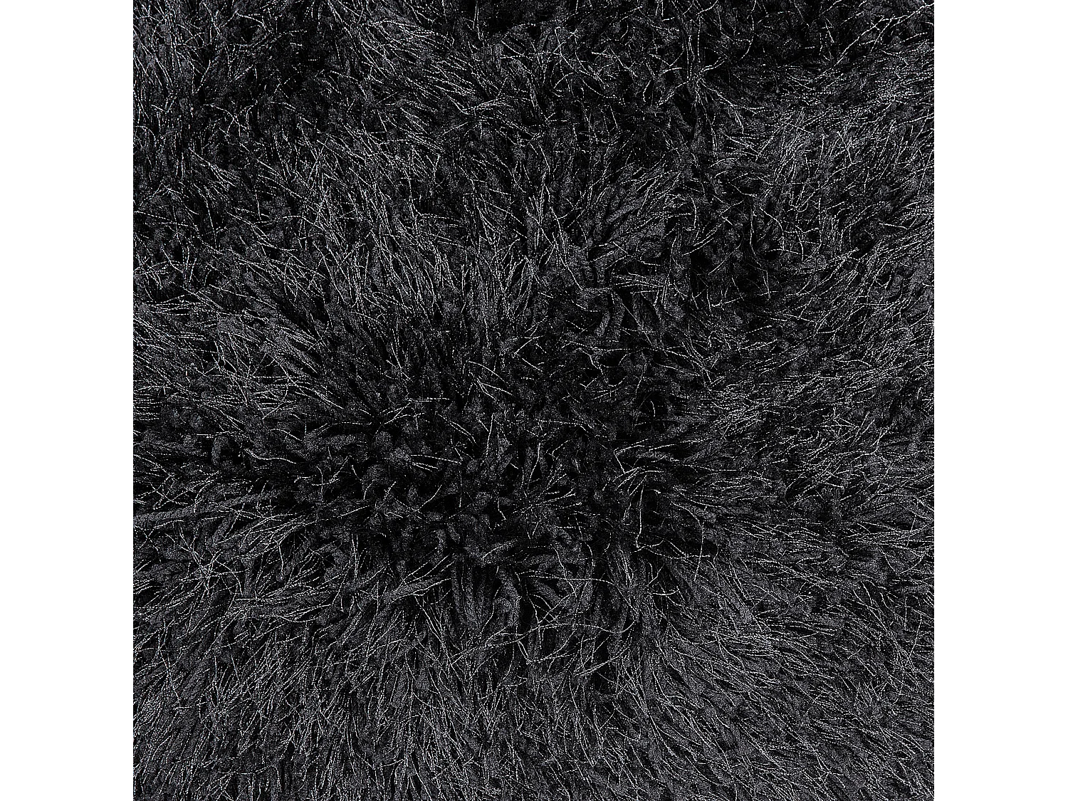 Tapis à poils longs CIDE Noir 200 x 300 cm