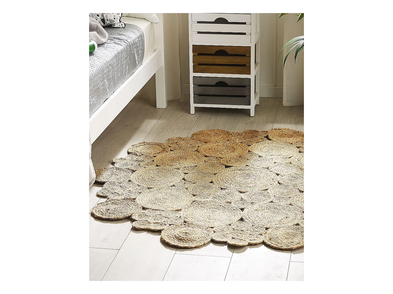 Tapis GERDEK Beige ø 135 cm Jute