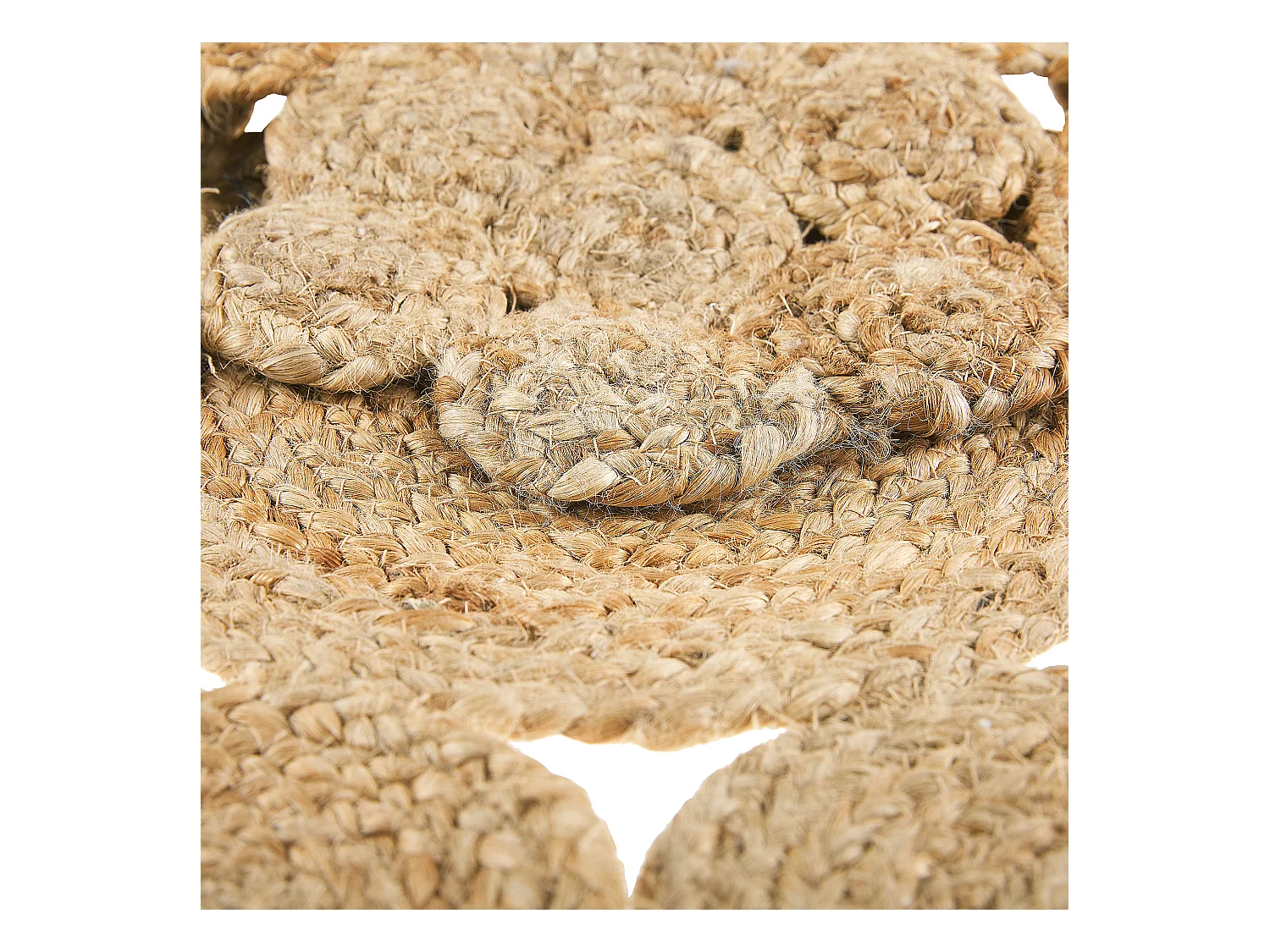 Tapis GERDEK Beige ø 135 cm Jute