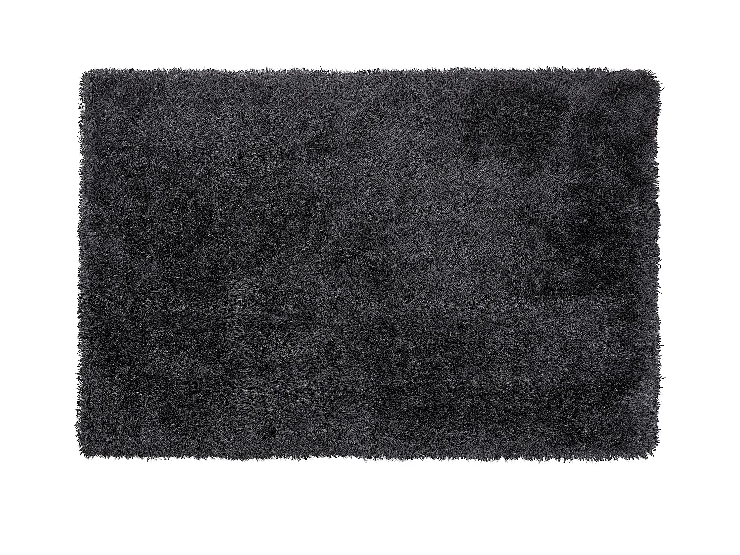 Tapis à poils longs CIDE Noir 140 x 200 cm