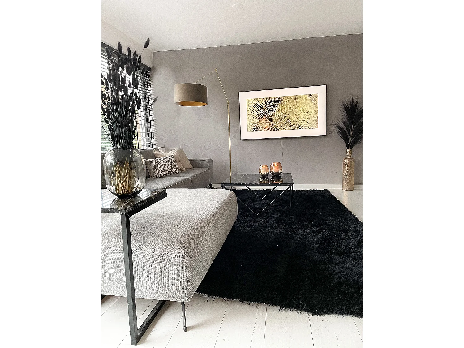 Tapis noir 140 x 200 cm CIDE