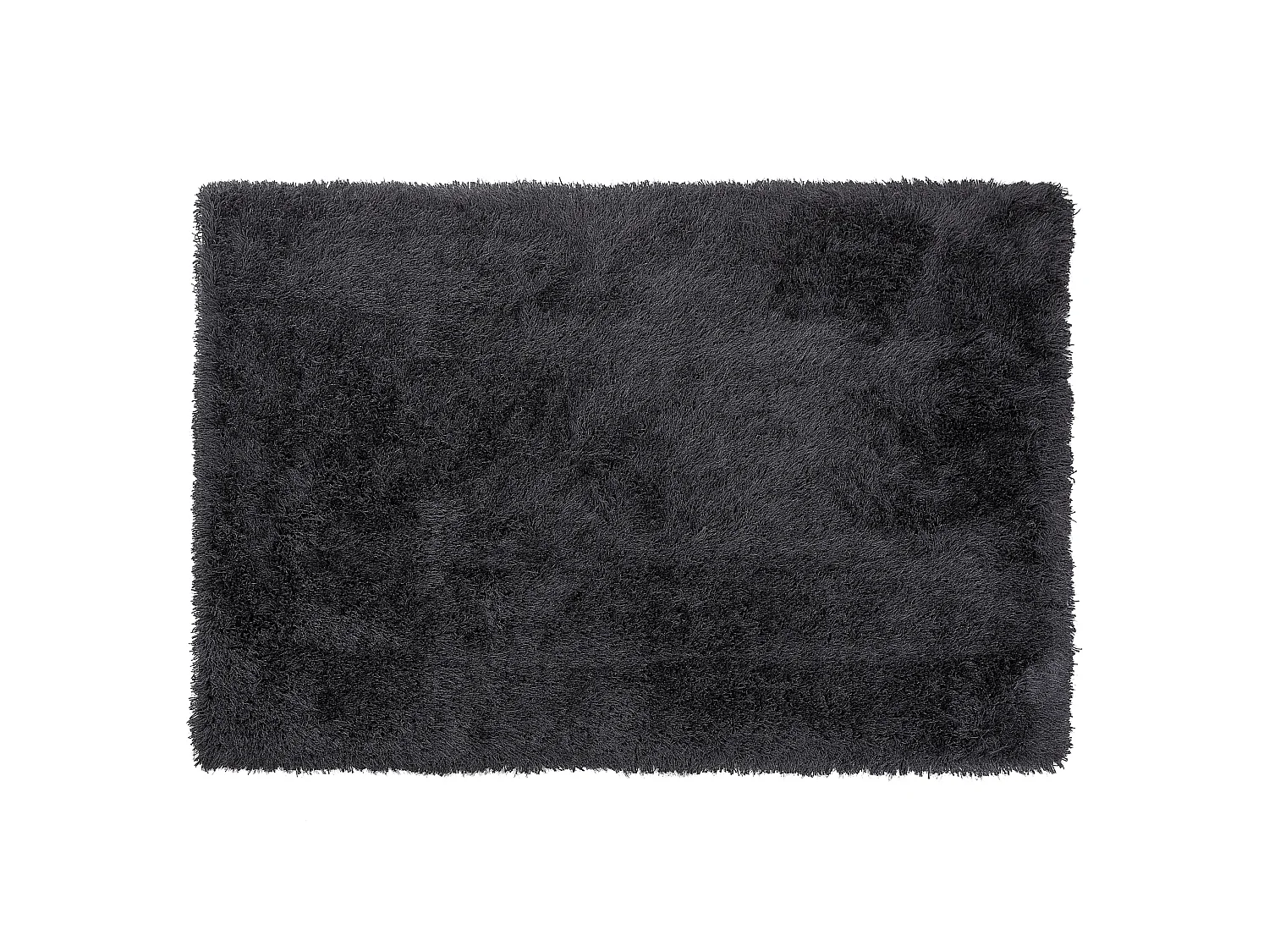 Teppich schwarz 140 x 200 cm Shaggy CIDE