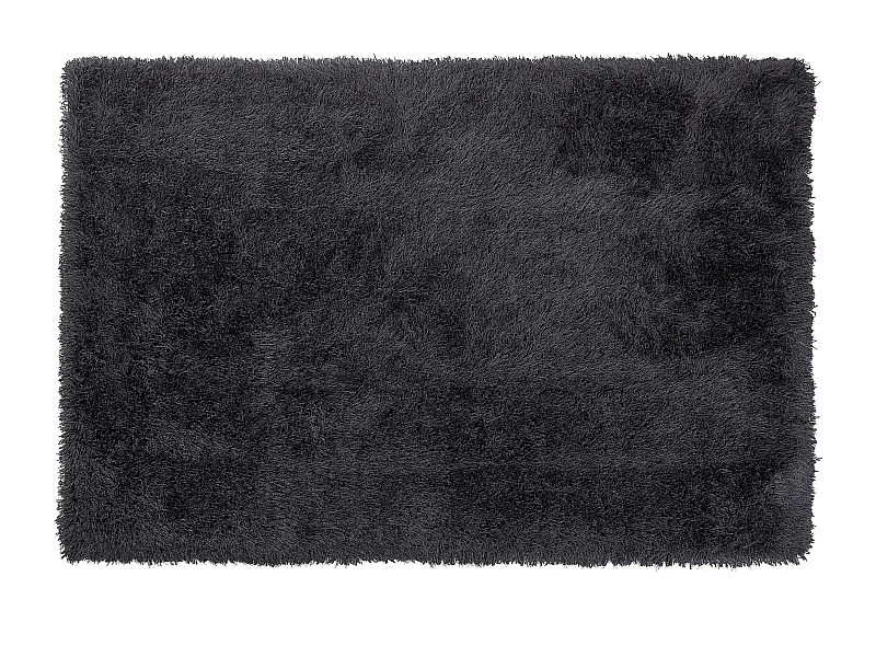 Tapis à poils longs CIDE Noir 140 x 200 cm