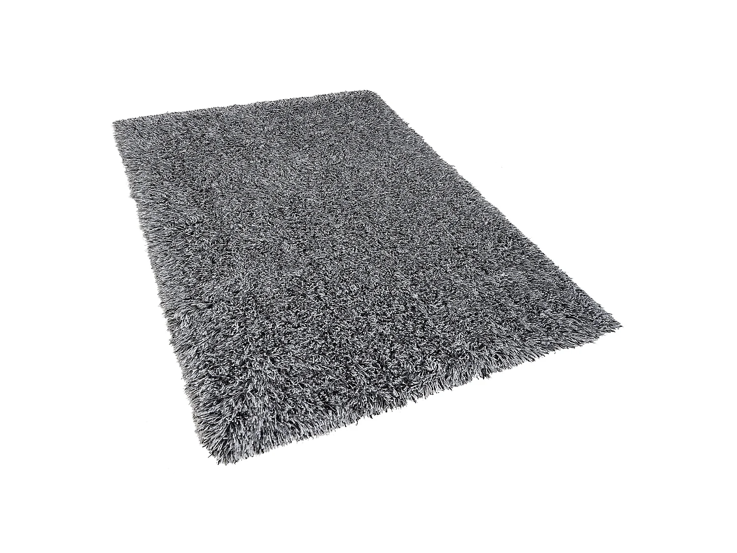 Tapis noir et blanc 140 x 200 cm CIDE
