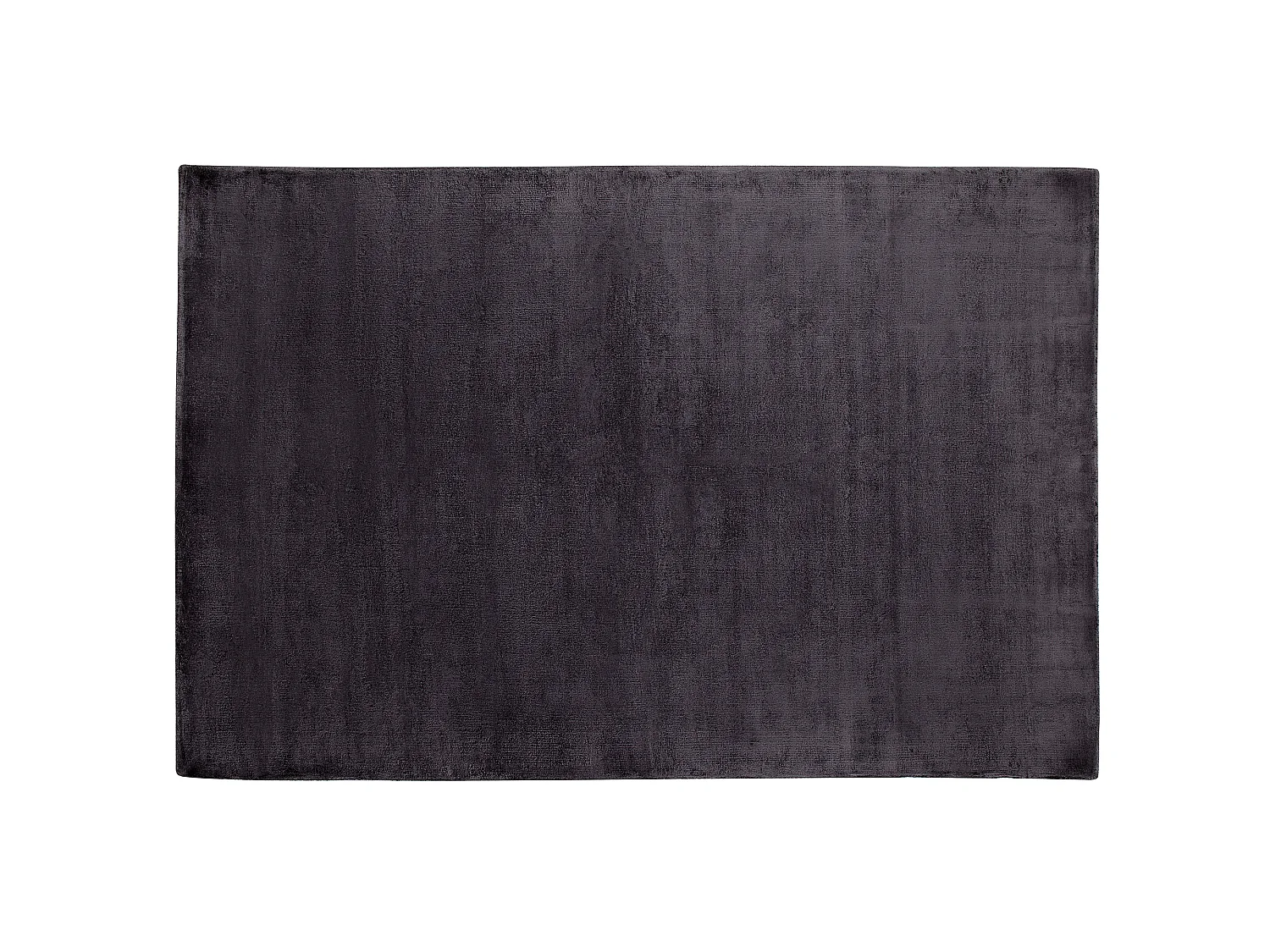 Tapis en viscose gris foncé 160 x 230 cm GESI II