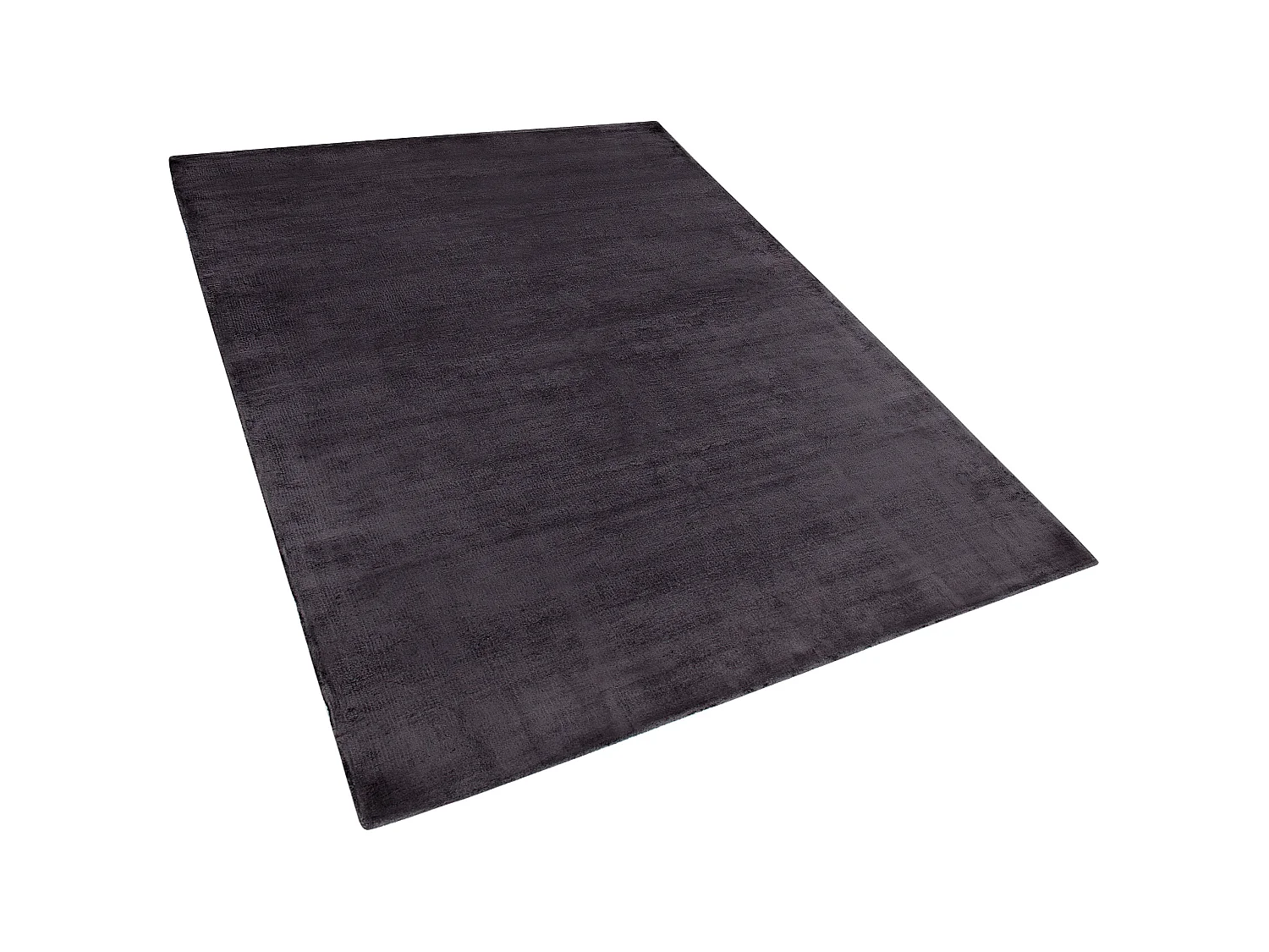 Tapis en viscose gris foncé 160 x 230 cm GESI II