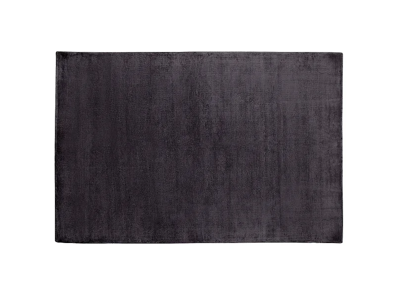 Vloerkleed viscose donkergrijs 160 x 230 cm GESI II
