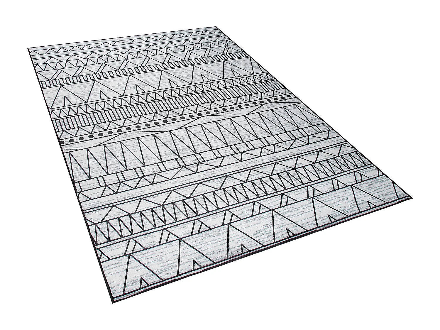 Tapis KEBAN Noir 140 x 200 cm