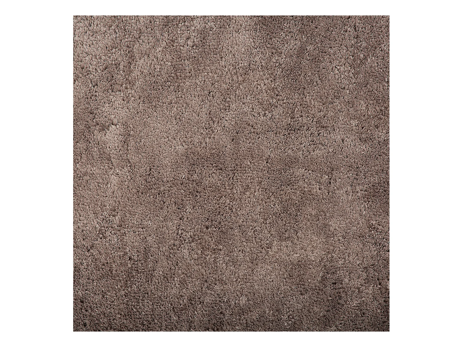 Vloerkleed polyester lichtbruin 200 x 200 cm EVREN