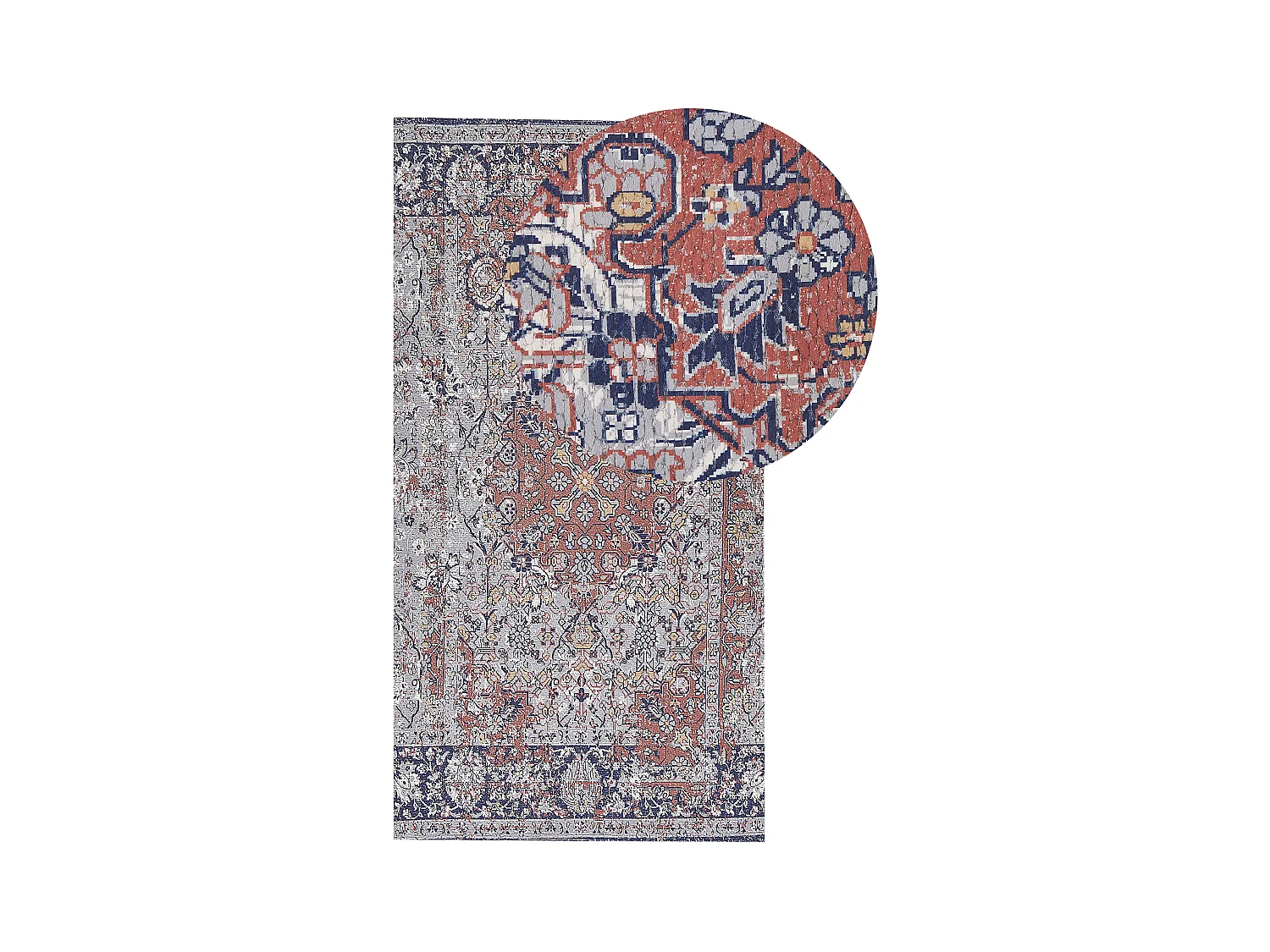 Tapis KORGAN Multicolore 80 x 150 cm