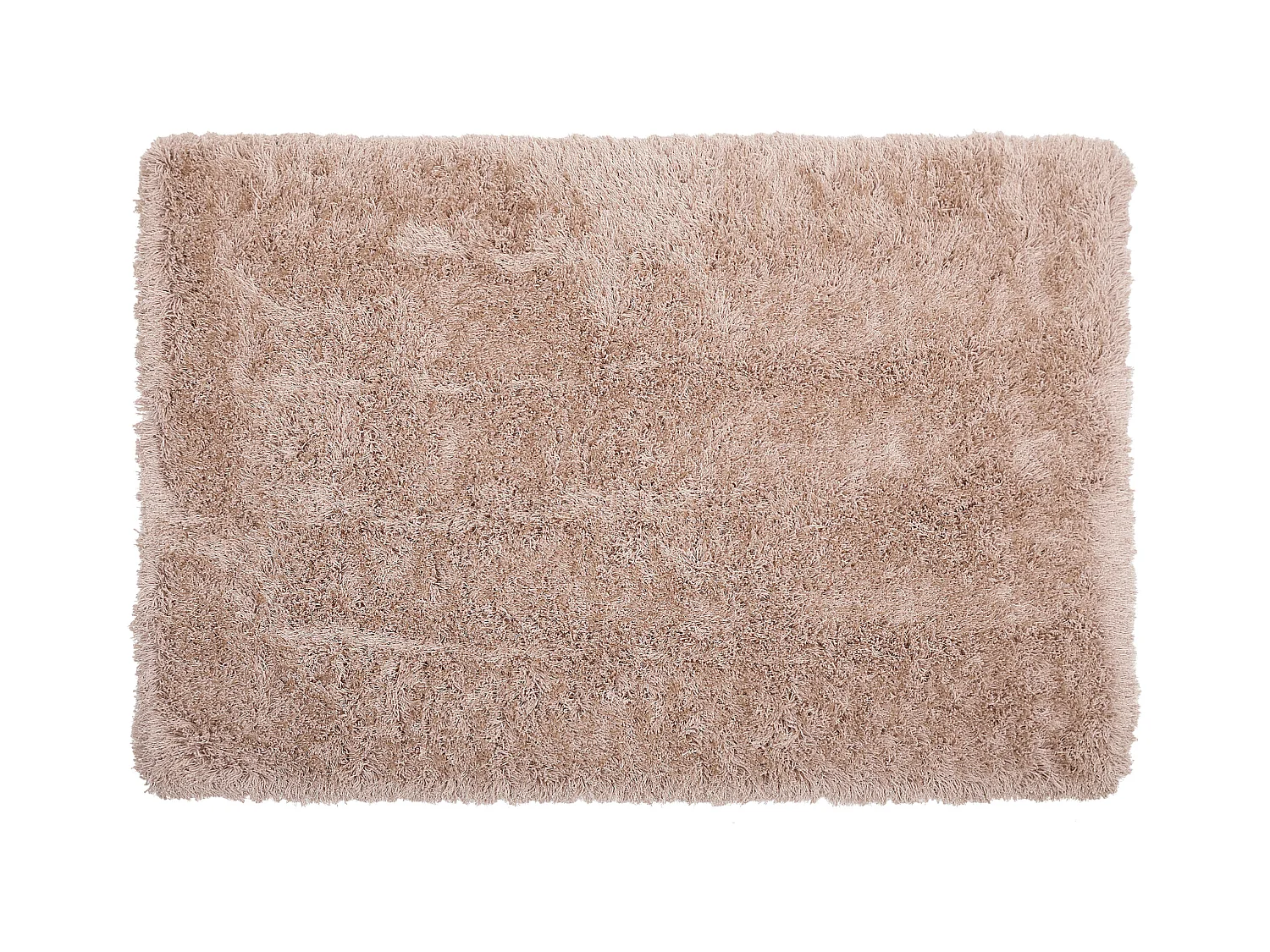 Tapis à poils longs CIDE Beige 140 x 200 cm