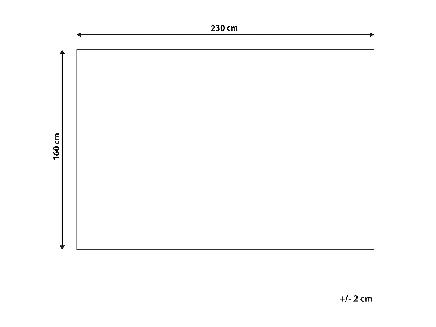 Tapis MALDAN 160 x 230 cm Cuir Noir