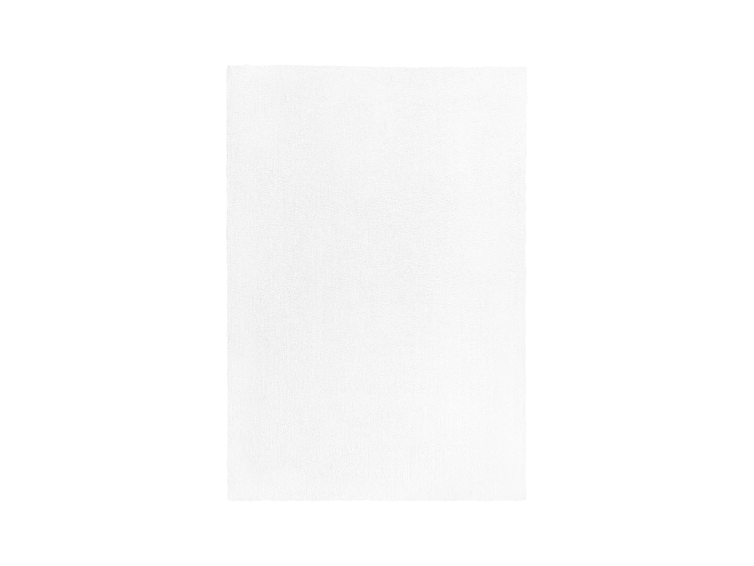 Tapis à poils longs DEMRE Blanc 160 x 230 cm