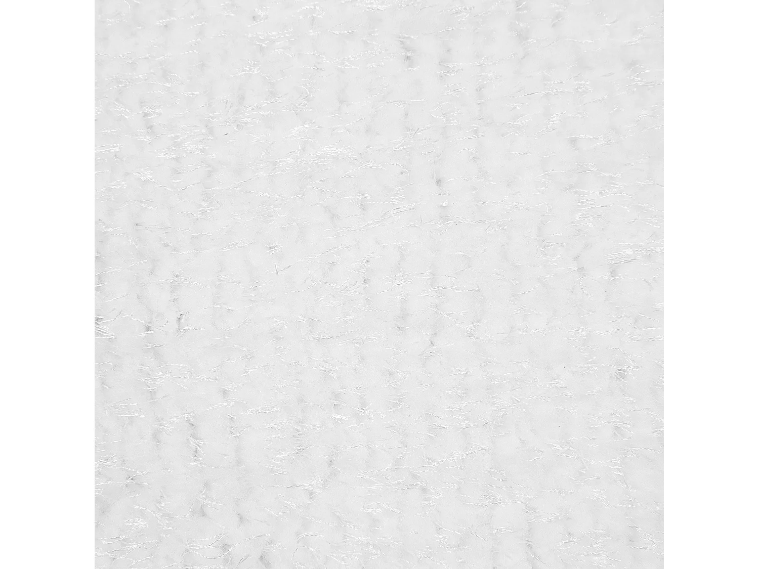 Tapis à poils longs DEMRE Blanc 160 x 230 cm