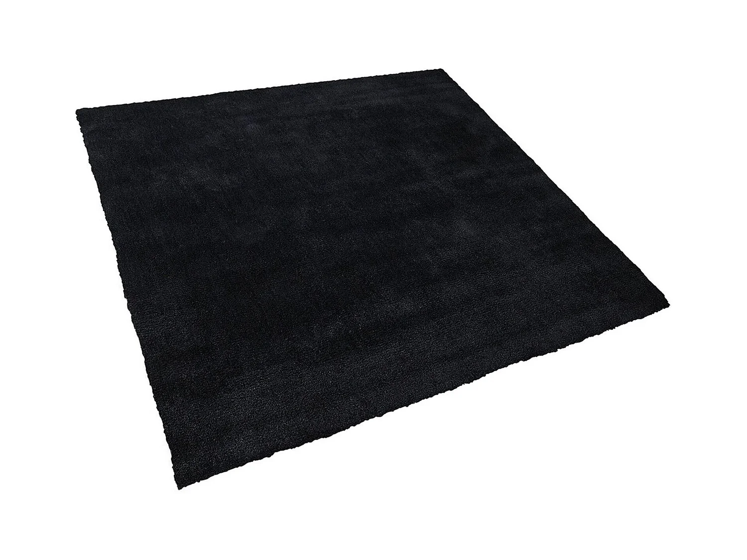 Tapis à poils longs DEMRE Noir 200 x 200 cm