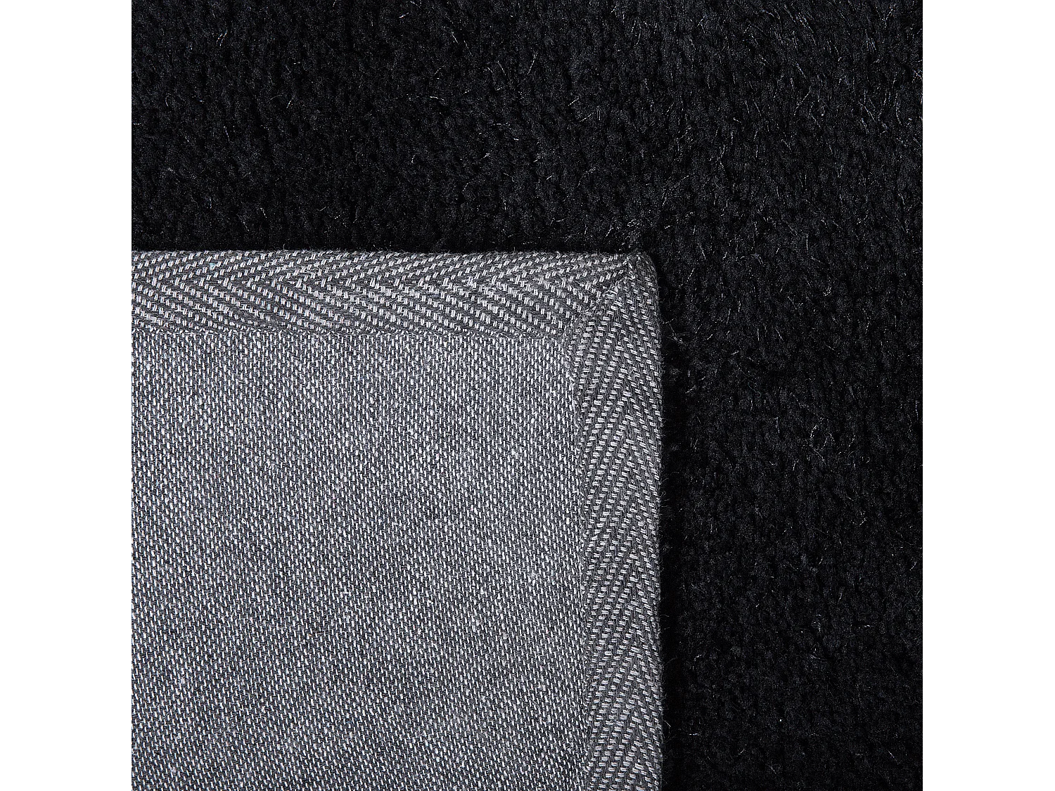 Tapete preto 200 x 200 cm DEMRE