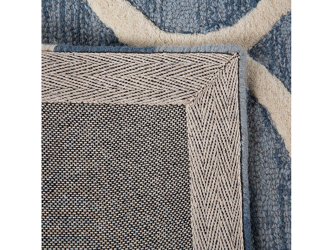 Tapis en laine bleu clair 160 x 230 cm YALOVA