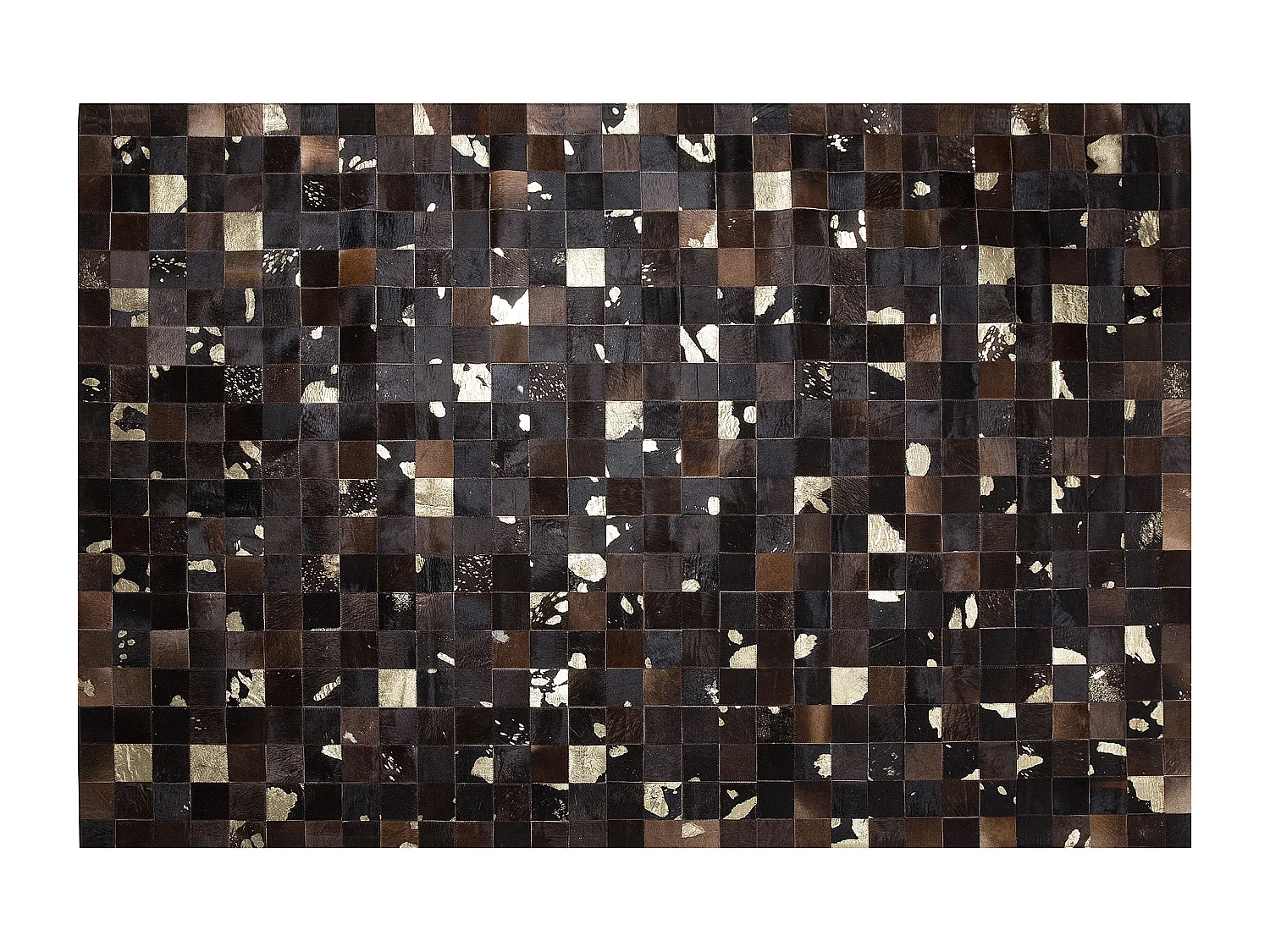 Tapis BANDIRMA 160 x 230 cm Cuir Marron