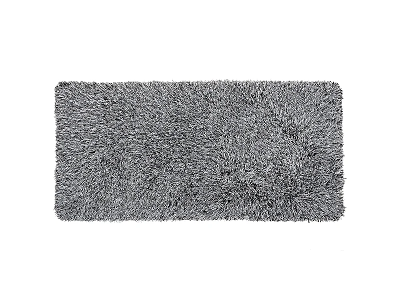 Tappeto shaggy rettangolare sale e pepe 80 x 150 cm CIDE