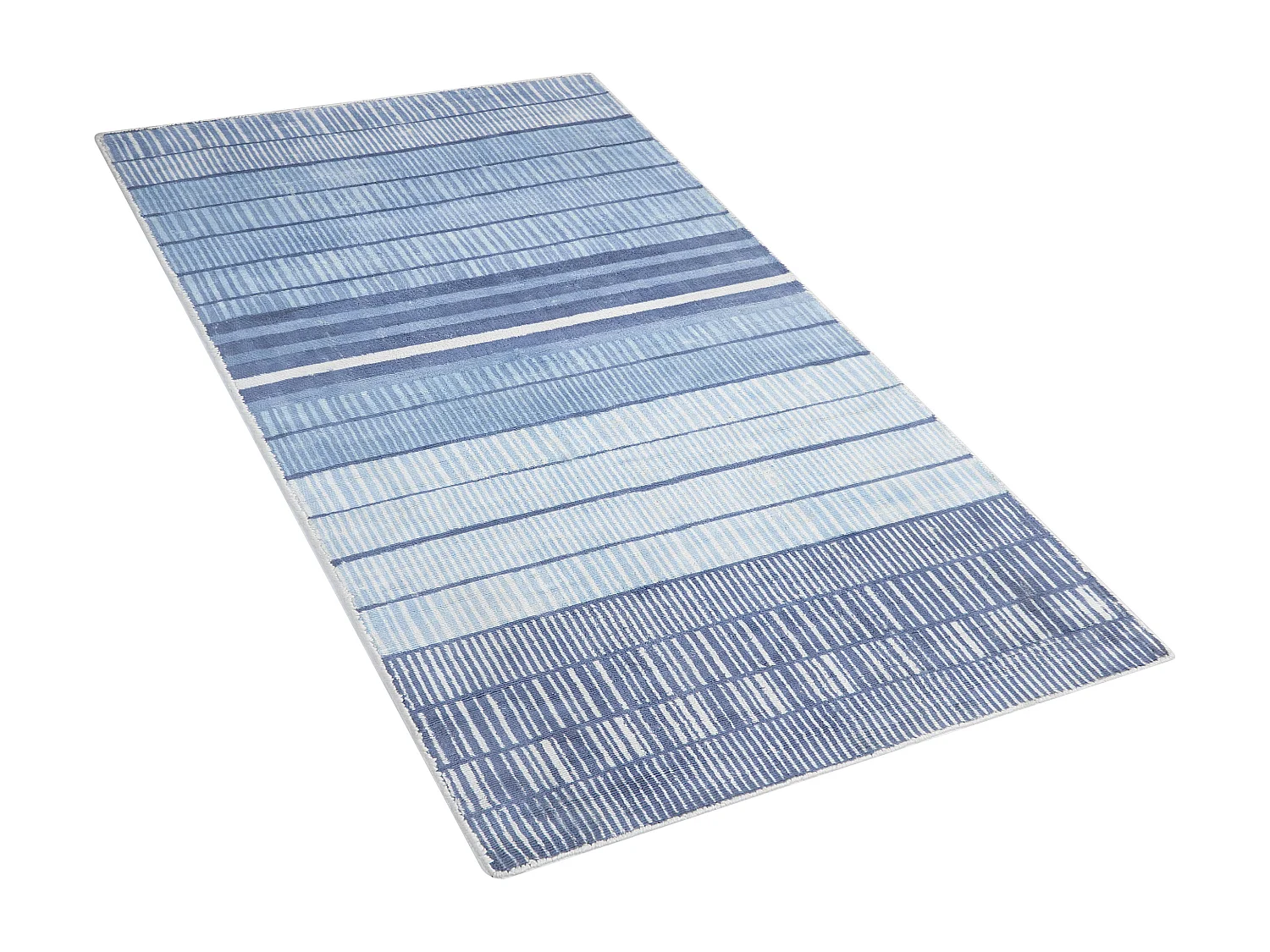 Tapis YARDERE Bleu clair 80 x 150 cm Soie artificielle