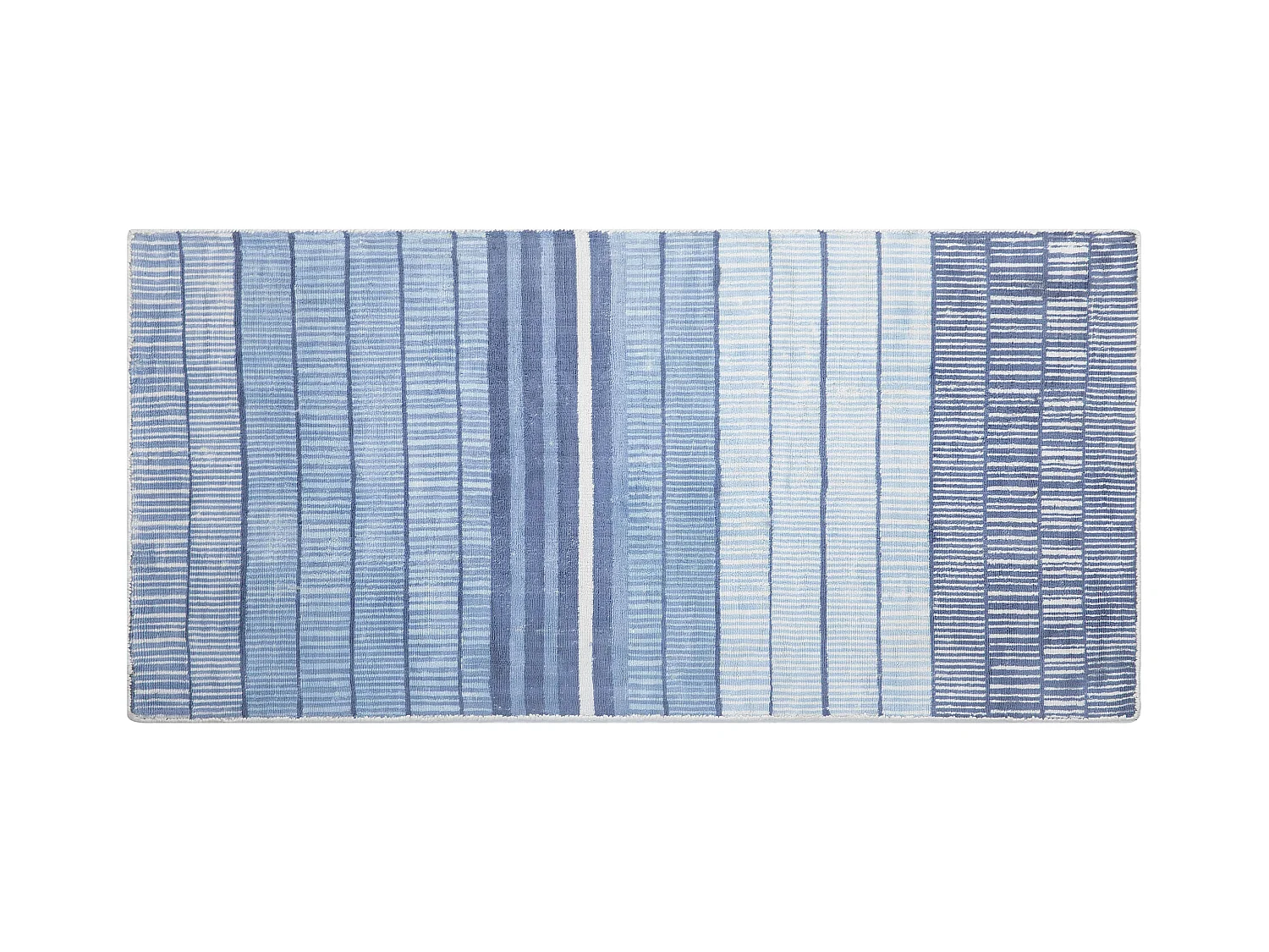 Tapis YARDERE Bleu clair 80 x 150 cm Soie artificielle
