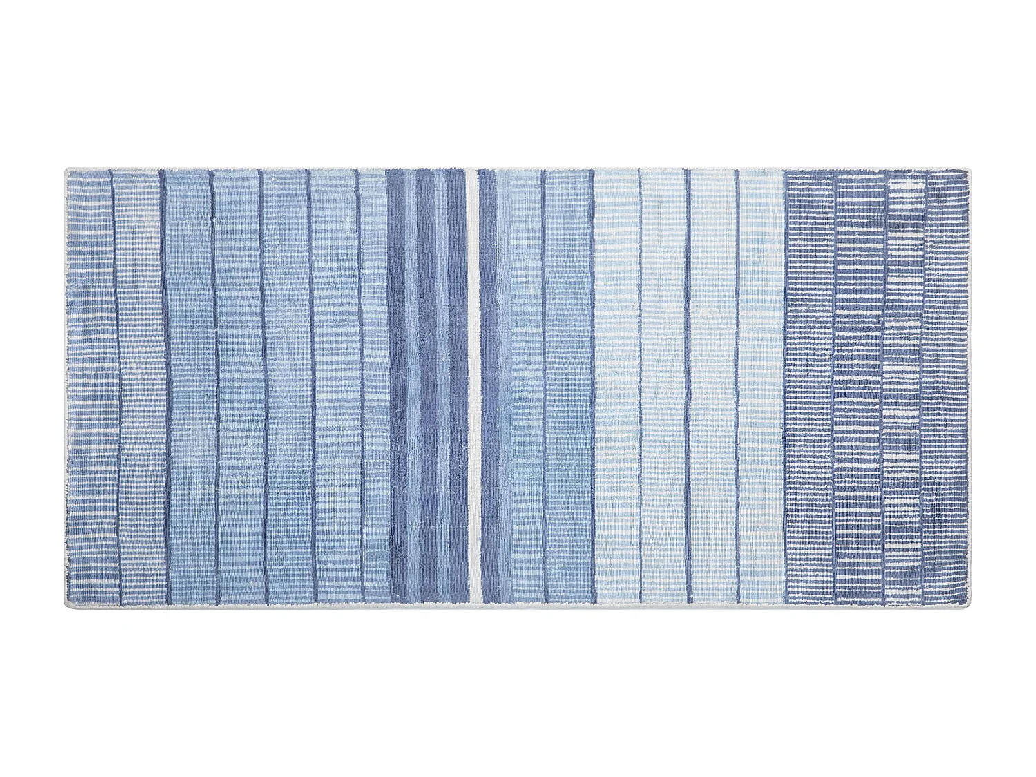 Tapis YARDERE Bleu clair 80 x 150 cm Soie artificielle